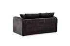Solaya 3+2+1 Sofa Set in Black