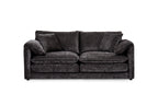 Solaya 3+2+1 Sofa Set in Black