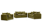 Solaya 3+2+1 Sofa Set in Green
