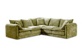 Solaya Large Corner Sofa In Green