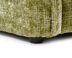 Solaya Large Corner Sofa In Green