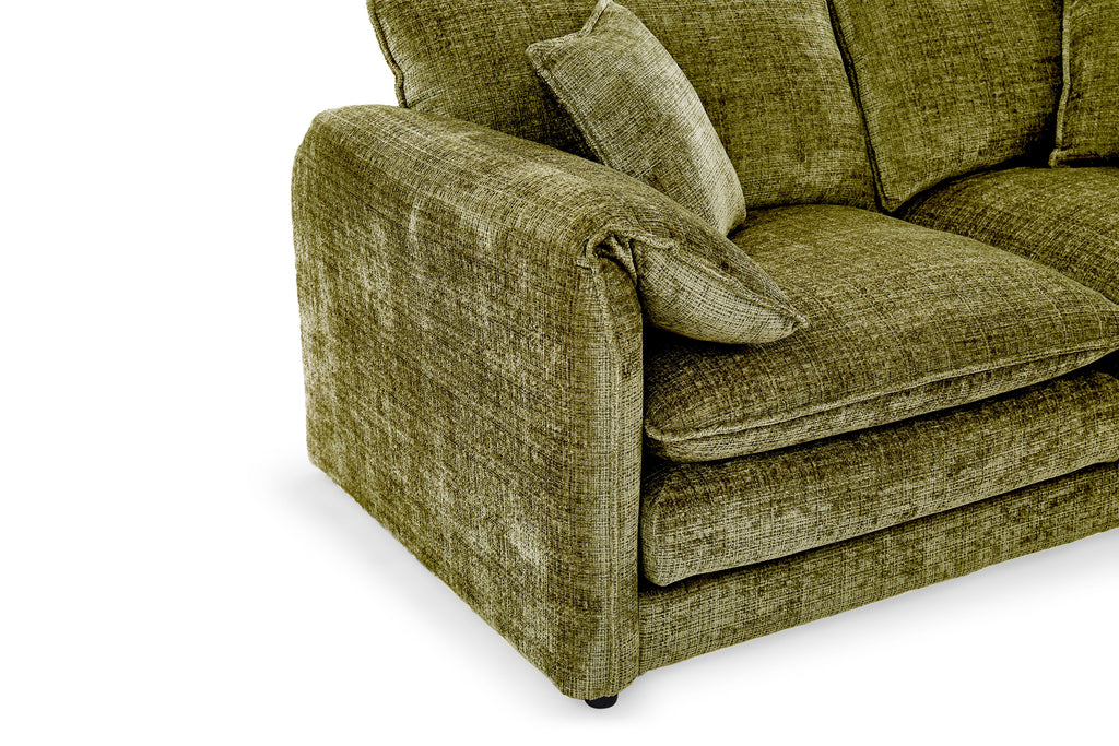 Solaya 3+2 Sofa Set in Green