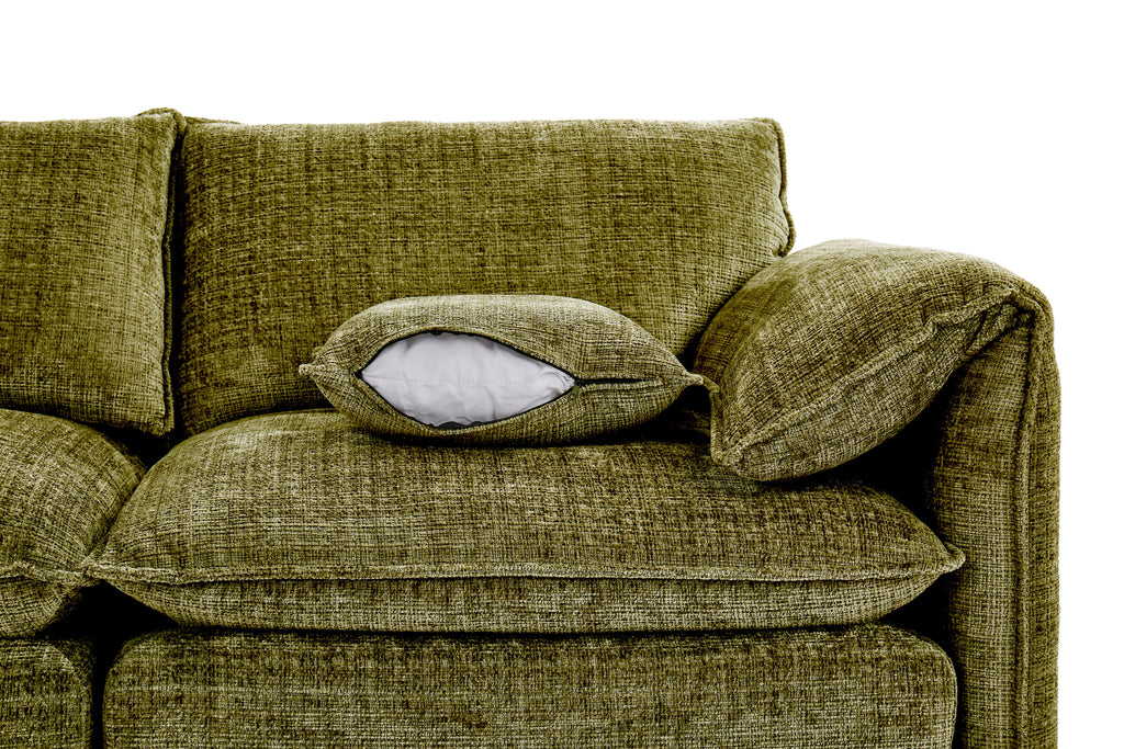 Solaya 3+2+1 Sofa Set in Green