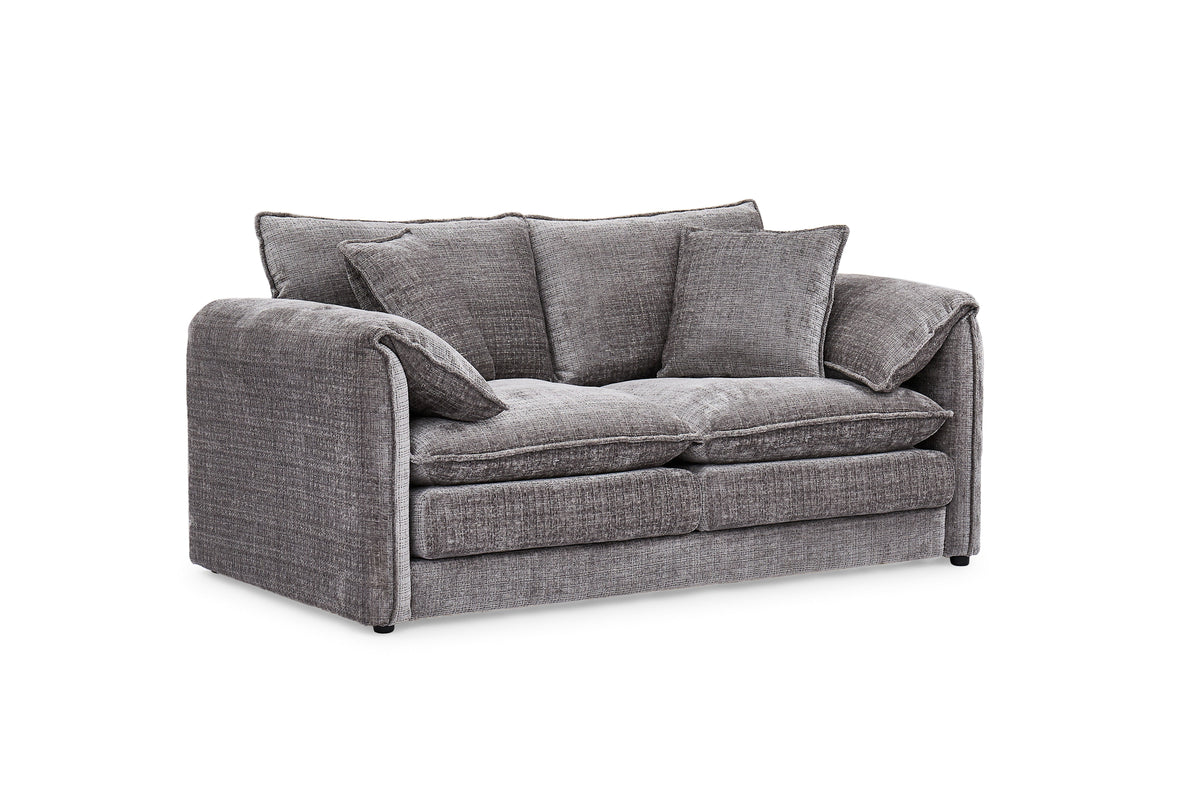 Solaya 3+2 Sofa Set in Grey