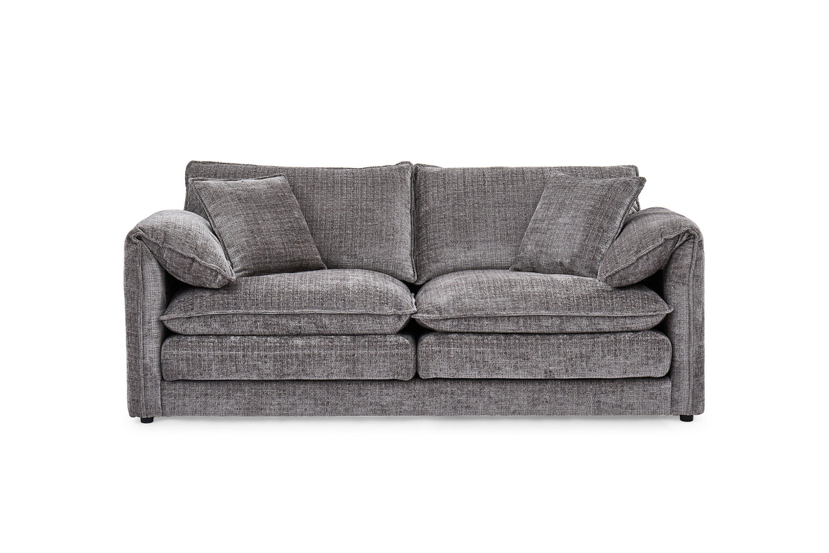 Solaya 3+2 Sofa Set in Grey
