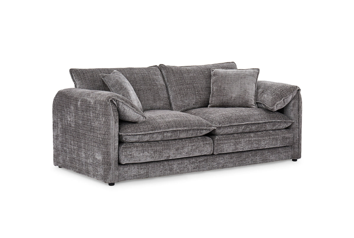 Solaya 3+2 Sofa Set in Grey