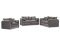 Solaya 3+2+1 Sofa Set in Grey