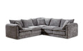 Solaya Large Corner Sofa In Grey