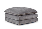 Solaya Footstool In Grey