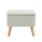 Soother Nursing Stool Sage Boucle