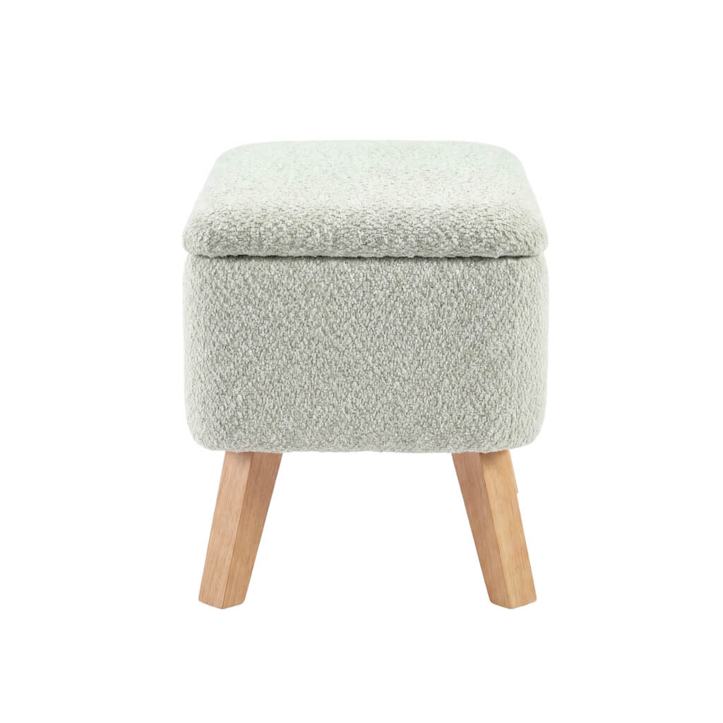 Soother Nursing Stool Sage Boucle