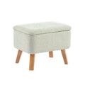 Soother Nursing Stool Sage Boucle