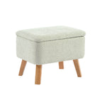 Soother Nursing Stool Sage Boucle