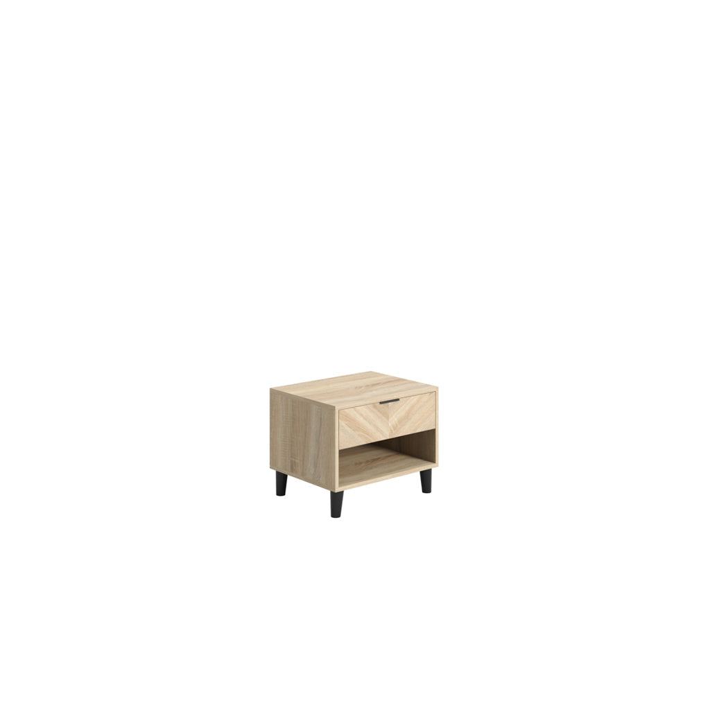 Oak Bedside Cabinet