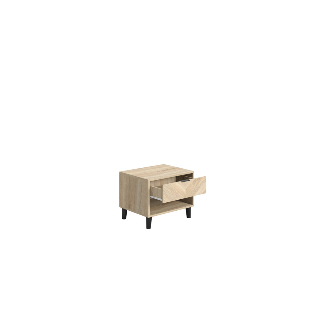 Oak Bedside Cabinet