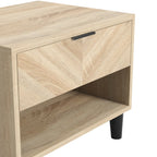 Oak Bedside Cabinet