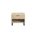 Oak Bedside Cabinet