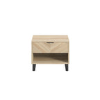 Oak Bedside Cabinet