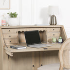 Rustic Wooden Bureau Desk