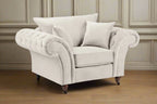 The Windsor Sofa Range Heritage Home UK Armchair In Stone