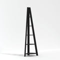 Black Corner Ladder Shelving Unit