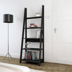 Black Ladder Bookcase