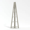Grey Corner Ladder Shelving Unit