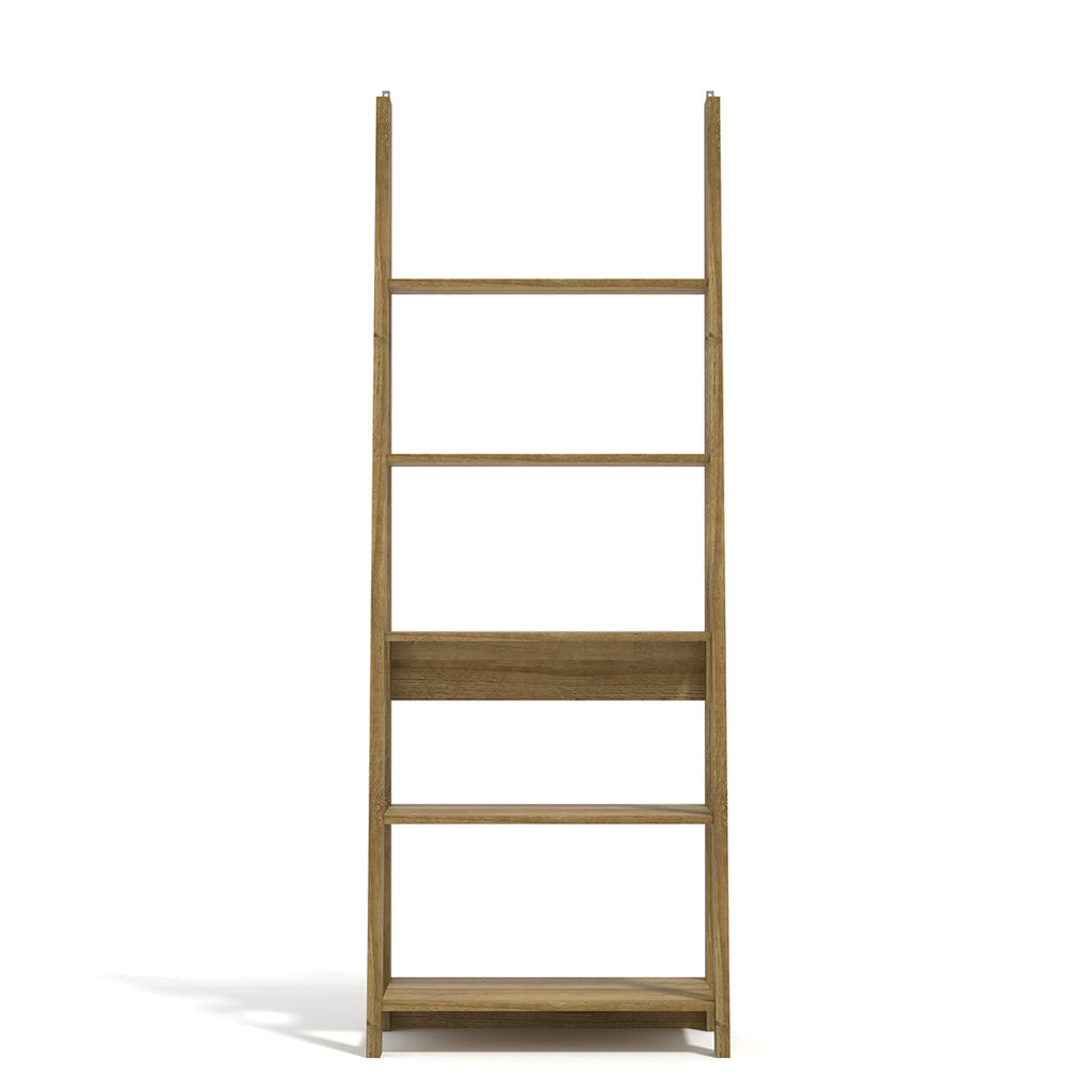 Oak Ladder Bookcase