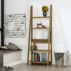 Oak Ladder Bookcase