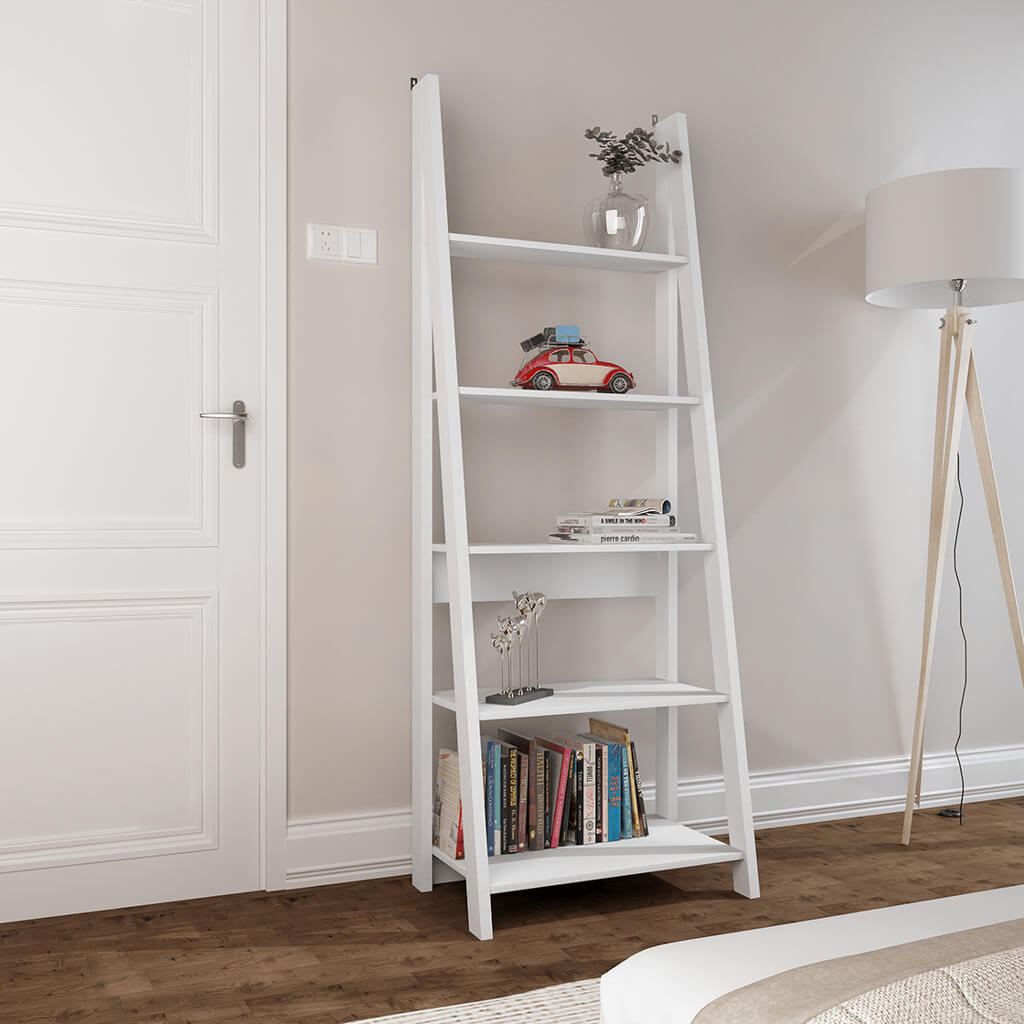 White Ladder Bookcase