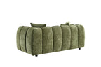 Venice Sofa Set In Olive Green