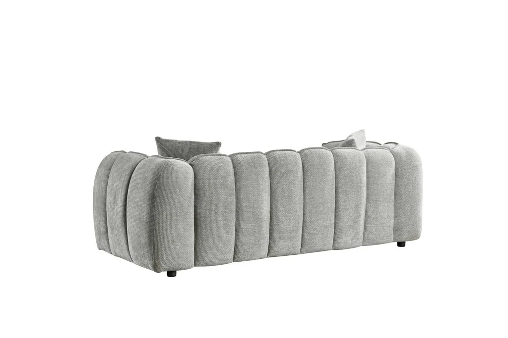 Venice Sofa Set In Grey