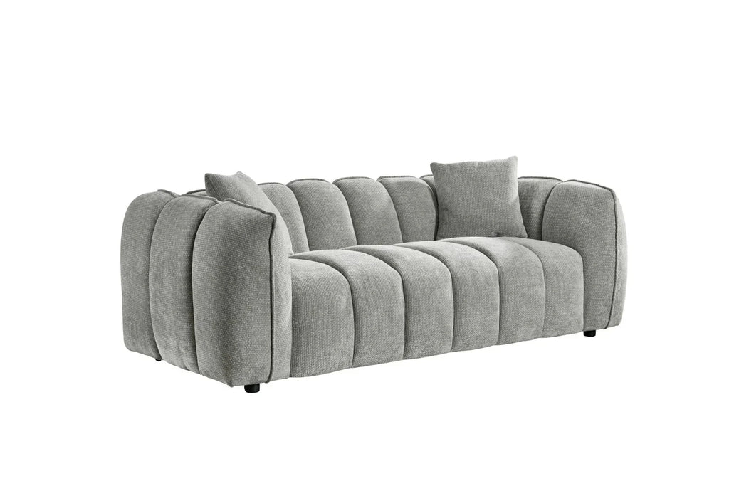 Venice 3 Seater Sofa In Grey
