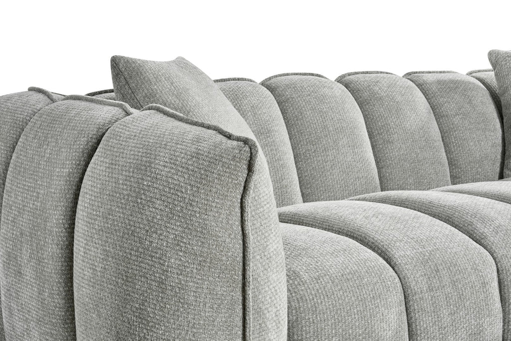 Venice Sofa Set In Grey