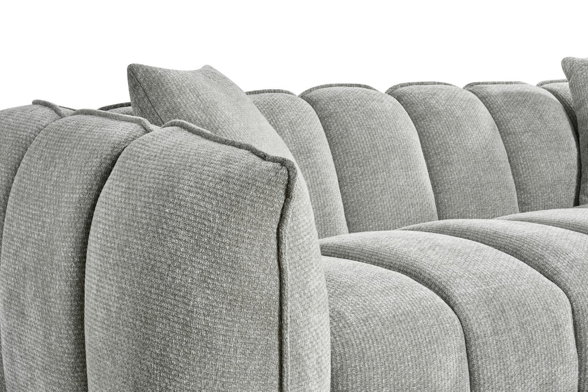 Venice Sofa Set In Grey
