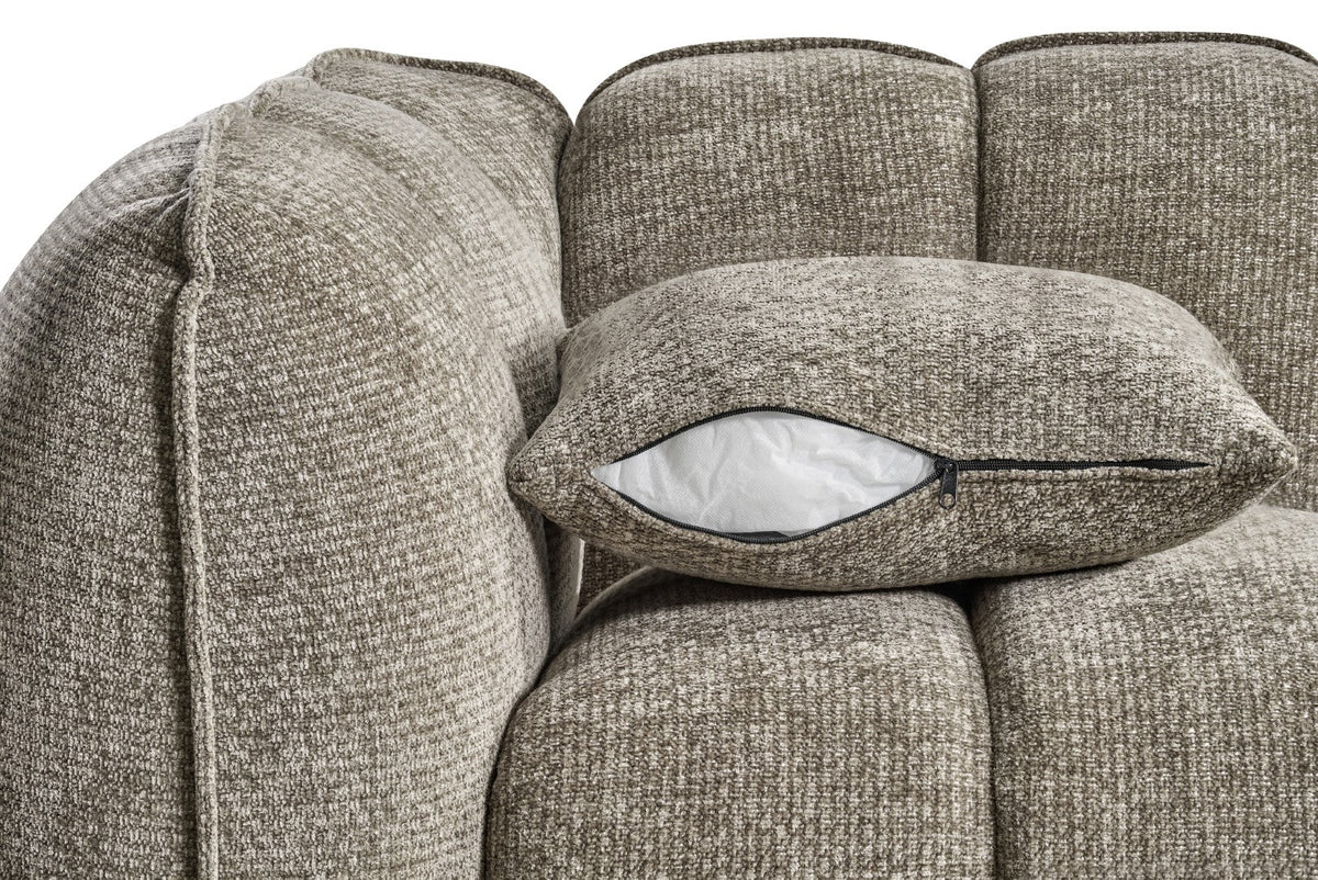 Venice 3 Seater Sofa In Mocha