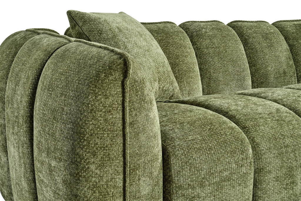 Venice Sofa Set In Olive Green