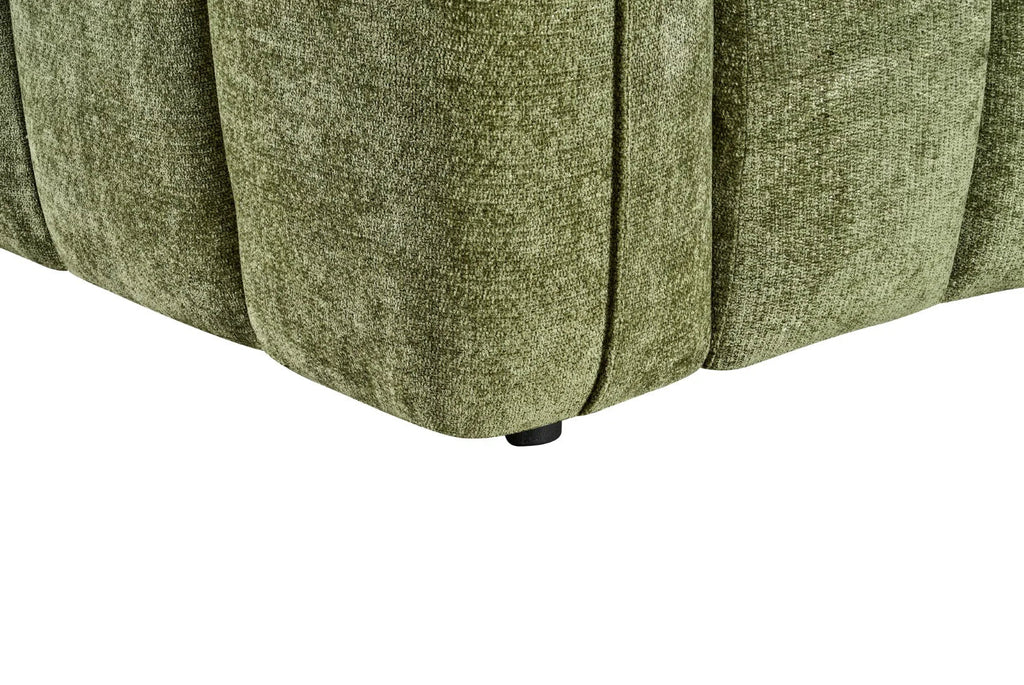 Venice Sofa Set In Olive Green