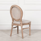 Wooden Louis Upholstered Dining Chair