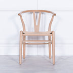 Wishbone Natural Wooden Dining Chair