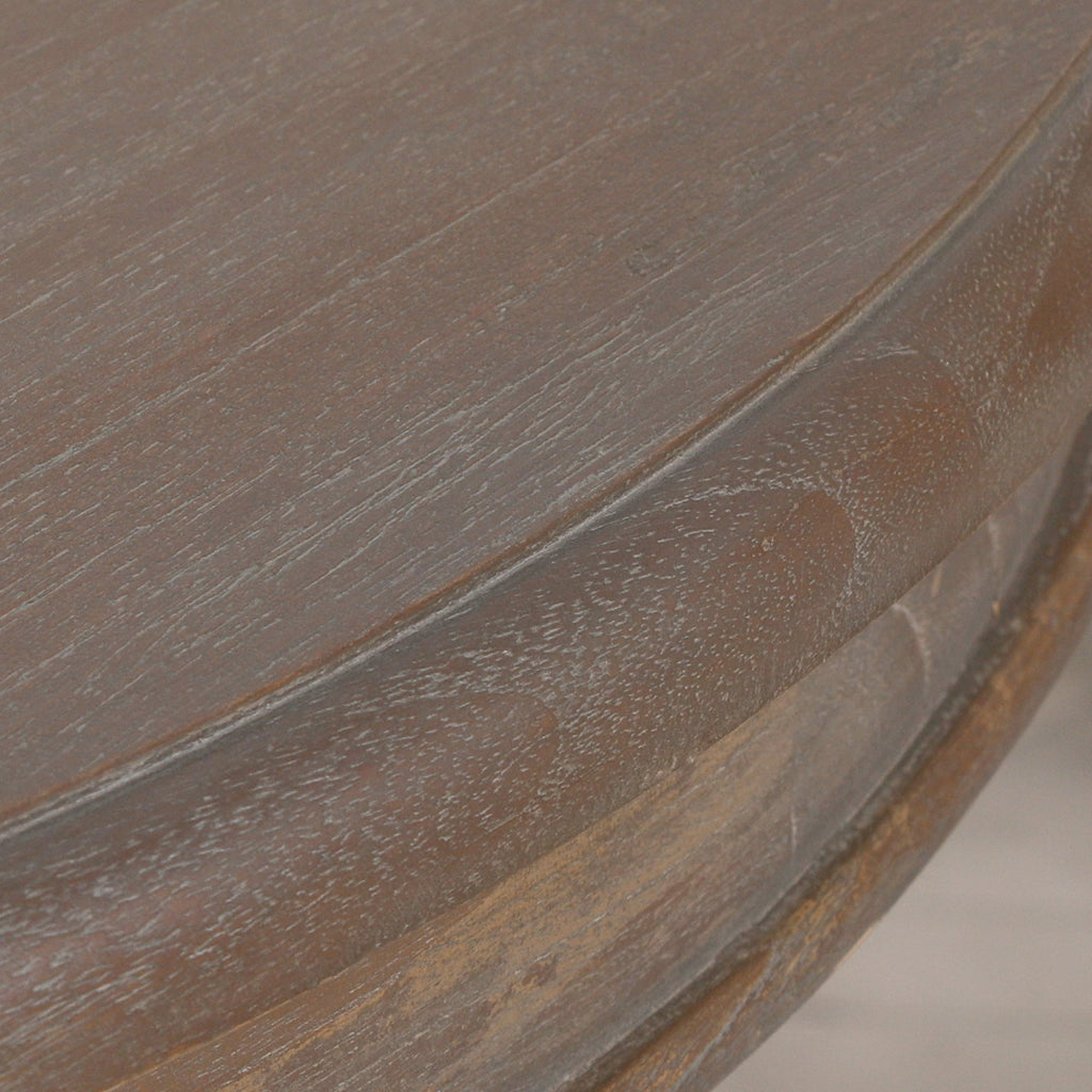 Round Pedestal Acorn Dining Table 120cm