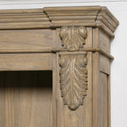 Large Rustic Open Bookcase