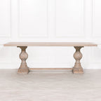 Rustic Wooden Dining Table 240cm