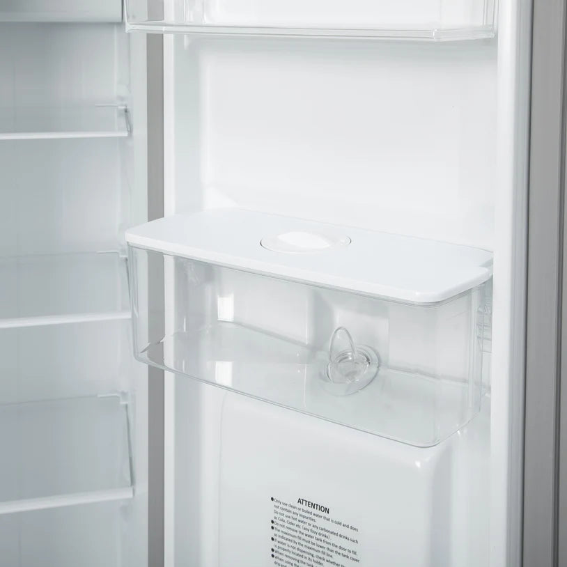 430L American Style Fridge Freezer in Silver