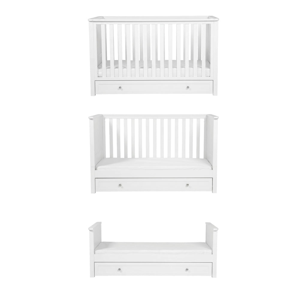 Wanderer 2 Piece Nursery Room Furniture Set White