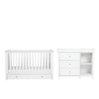 Wanderer 2 Piece Nursery Room Furniture Set White