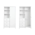 Wanderer 3 Piece Nursery Room Furniture Set White