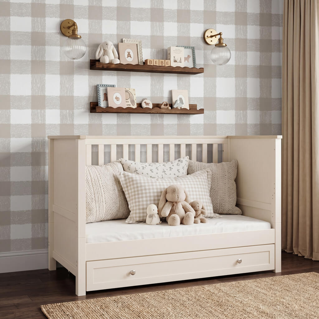 Wanderer Cot Bed Cashmere