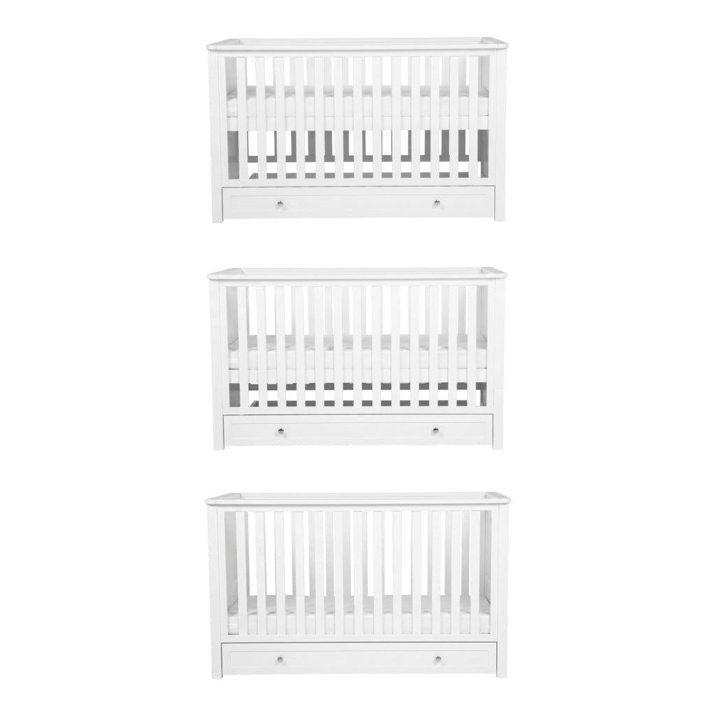 Wanderer Cot Bed White