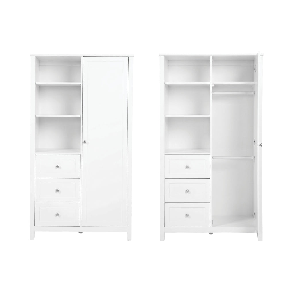 Wanderer Nursery Wardrobe White